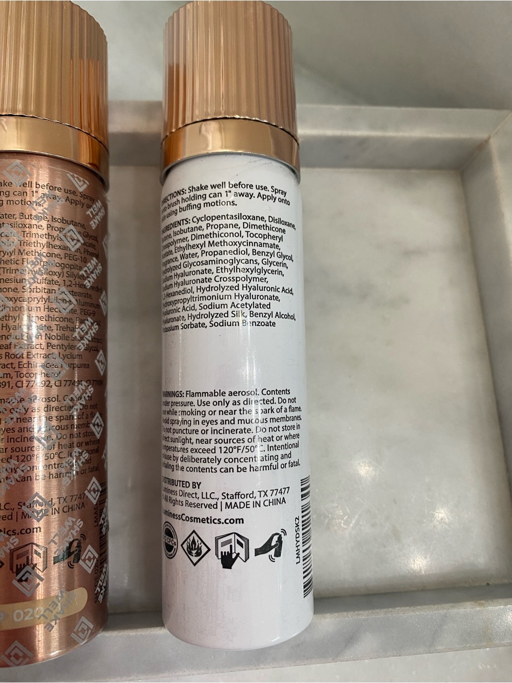 New Luminess Airbrush Spray Silk Foundation & Hydrating Primer set  fair 020 - Picture 6 of 10